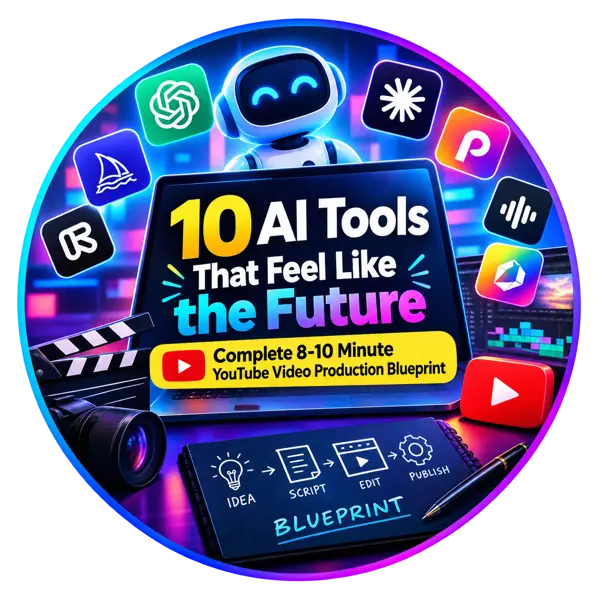 10 AI Tools That Feel Like the Future": Complete 8-10 Minute YouTube Video Production Blueprint